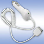 Автомобильное зарядное устройство для Apple iPode : фото 1