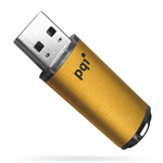 USB флеш-диск - PQI Traveling Disk U172P Gold - 4Gb